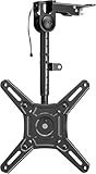 ELIVED Monitor & TV Deckenhalterung Klappbar für die meisten 14-42 Zoll Fernseher bis zu 10KG, max....