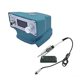 18 V Batterie-Lötkolben, 18 V batteriebetriebenes Lötkolben-Set mit Temperatureinstellung für die...