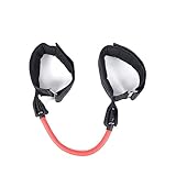 Parliky Bein Stärkungs Zuggerät mit Gepolsterten Fußgelenkmanschetten Robuste Widerstands Bänder...