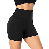 FuelMeFoot Damen Kurze Sporthose High Waist Yoga Sport Shorts Leggings für Sommer Leggins...