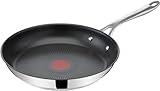 Tefal Jamie Oliver Cook's Direct On Bratpfanne 28 cm, Antihaft, Induktionstauglich, Backofenfest,...