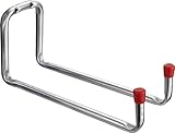 Connex Wandhaken 175 x 120 x 90 mm - Belastbar bis 15 kg - Mit schützender Gummikappe - verzinkt /...