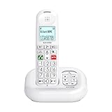 ALCATEL XL685 Voice – Schnurloses Festnetztelefon DECT Senior Format XL mit Anrufbeantworter –...