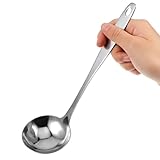 Suppenkelle Edelstahl 24cm Schöpflöffel Edelstahl Soßenlöffel Poliert Servierlöffel...