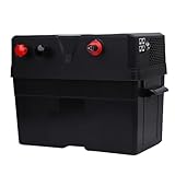 Alomejor Batteriekasten Kompaktes Effizientes Batteriemanagement für Camping -Runden für...
