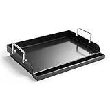 40 x 30 cm Grillplatte, Universal BBQ Plancha passend für Weber Gasgrill Charbroil