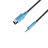 Adam Hall Cables 3 STAR BW MIDI 0090 - Midikabel, 3,5mm Miniklinkenstecker stereo auf 5-Pol...