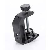 TARSHYRY Vielseitige C-Klemmhalterung mit Verstellbarem Clamp/Holder für Kamera, Lichtstativ und...