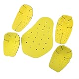 Jonikuper Motorrad Rückenprotektor für Damen und Herren, für EVA Sicherheitspolster Set mit...