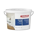ADLER Aviva Strong-Weiß - Premium Latexfarbe, abwaschbare Wandfarbe für Küche, Bad & Flur –...