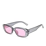 SKJUBLPG Sonnenbrille Herren Damen Unisex Sonnenbrillen Damen Eckig Brillen Sonstige