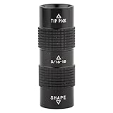 DANAIXZ Professionelles Billard-Queue-Spitzen-Werkzeug, 4-in-1-Aluminium-Reparaturset für...