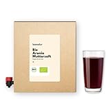 Kamelur 5 Liter BIO Aronia Muttersaft - 100% Aronia Direktsaft, Aronia Saft aus reifen BIO...