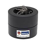 Maul Klammernspender MAULpro | Ø7,3x6cm | Schreibtisch Organizer für Büroklammern | Schreibtisch...