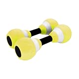 Wassergewichte Aquatics Hanteln Schaumstoff Pool Fitness Gewichte mit gepolstertem Griff für...