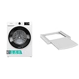 Gorenje WAM 74 AP Waschmaschine mit Dampffunktion / 7 kg / 1400 U & Xavax Zwischenbaurahmen mit...