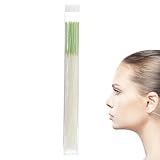 Ohrlochseide | 60 Stück Piercing-Zahnseide Ohrseide Piercing-Lochreiniger –...