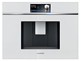 Siemens CT718L1W0 iQ700, Smarter Einbau-Kaffeevollautomat, Weiß, 59,4 cm, autoMilk Clean –...