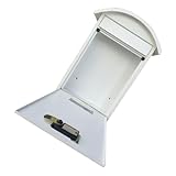 SOPOTUTU Sicherer Wandbriefkasten mit Zahlenschloss Wetterfester Metall Briefkasten für Zuhause und...