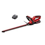 Einhell Akku Heckenschere GC-CH 1846 Li Kit Power X-Change (18 V, 46 cm Schnittlänge, 15 mm...