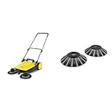 Kärcher Kehrmaschine S 4 Twin (Max. Flächenleistung: 2400m²/h, 2 Seitenbesen, Kehrbehälter: 20...