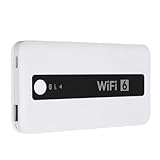 Plyisty Tragbarer WLAN-Hotspot, mobiles 4G LTE-Hotspot-Gerät, 300 Mbit/s, 10 verbundene Geräte,...