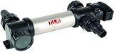 T.I.P. UV-C Strahler Edelstahl für Pools und Teich (bis 36.000 l Volumen, UV-C 36 Watt, Zur...