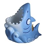 Badezimmer-Hai-Zubehör – kompakte Aufbewahrungsorganisation aus Kunstharz, schwere Basis,...