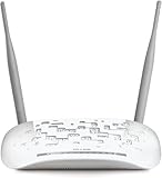 TP-Link TD-W9970 WiFi VDSL/ADSL Router (300Mbit/s (2,4GHz), USB Ports für FTP und Mediaserver,...