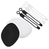 CIYODO Silikon Earphone Bag mit Kabelbindern Kompakte Kleine Aufbewahrungstasche für Kopfhörer und...