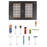 drburpily Großes Garagen Spielzeug Mauspad 1/64 Parkplatzmatte Modellauto Fahrzeugszene Display...