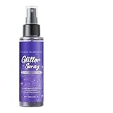 Glitter Spray - Glitter Hairspray | Glanz für die Haarhaut | Glanz für Kleidung | Glitzerpuderlack...
