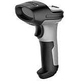 Inateck Barcode Scanner 2D Bluetooth, Kabellose QR Code Scanner, Wireless Handscanner mit AI APP &...