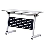 Faltbarer modularer Konferenztisch mit Klappdeckel und mobilem Design, ideal für Büro,...