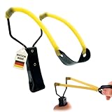 Instinktive-Oase® Steinschleuder Schleuder Zwille mit hoher Schusskraft und Präzision | Super...