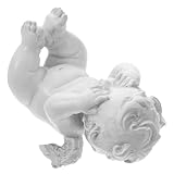 HAMPPLIES Kleine Figur aus Resin Stabile Tischdekoration mit Flachem Boden Vielseitig für Wohn und...