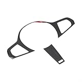 Lenkradabdeckung für BMW 3er-Serie G20 aus ABS-Kohlefaser, geeignet für Modelle von 2019 bis 2021,...
