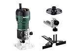 metabo Kantenfräse FM 500-6 - 500 W, 32.000 U/min - Kompakte Oberfräse für Holz mit 6 mm...