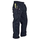 Lee Cooper LCPNT206 Arbeitskleidung Herren Multi Pocket Pflegeleicht Strapazierfähige...