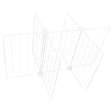 PENIKOKO Metallener Gefrierschrank Trennrost 6 Stück Stabiles Eisen Lebensmitteltrenner Regal mit...