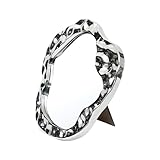 Schminkspiegel mit Ständer, tragbar, zusammenklappbar, für Schreibtisch, Arbeitsplatte,...