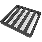 Robuster Pflanzkorb aus Metall mit feststellbaren Rollen, Rollwagen für große Töpfe für drinnen...