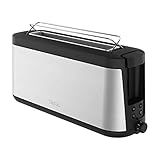 Tefal Element Langschlitz-Toaster T40-B | 7 Bräunungsstufen | 1000 Watt | Integrierter...