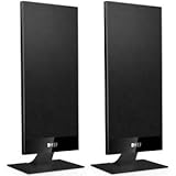 KEF T101 Lautsprecher (Lautsprecher, 2-Wege, 2.0 Kanäle, Standfunktion, Tischplatte/Bücherregal,...