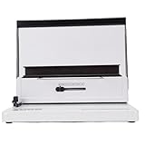 Spacnana Spiralbindegerät, Manuelles Stanz-Spulenbindegerät mit 34 Löchern für Bis zu 140 Blatt,...