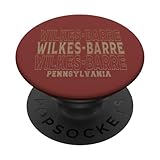 Vintage Wilkes-Barre, Pennsylvania PopSockets mit austauschbarem PopGrip