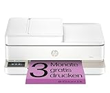 HP ENVY 6520e, Multifunktionsdrucker, 3 Monate gratis drucken mit HP Instant Ink inklusive, Drucken,...