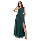 Anaya with Love Damen Womens Ladies Maxi One Cold Shoulder Dress with Slit Split Sleeveless Prom...