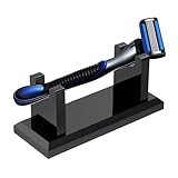 Walopola Rasierhobel-Ständer – horizontaler Rasierständer – Acryl-Organizer mit rutschfester...