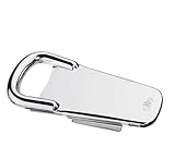 cilio Flaschenöffner MULTIPLO | Metall verchromt | 3-in-1 Öffner für Kronkorken und...